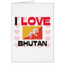I Love Bhutan cards