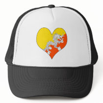 I Love Bhutan Trucker Hat