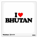 I LOVE BHUTAN ROOM GRAPHIC