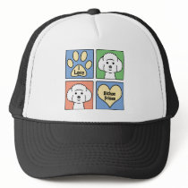 I Love Bichon Frises Hat