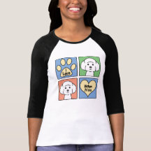 I Love Bichon Frises Tees
