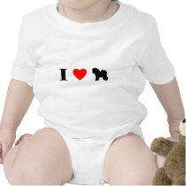 I Love Bichons Frises t-shirts