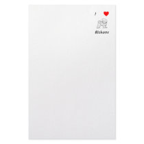 I Love Bichons Personalized Stationery
