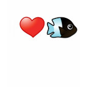 I Love Bicolor Damselfish 