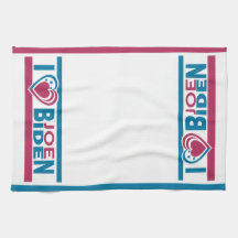 I Love Biden Kitchen Towels