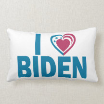 I Love Biden Pillow
