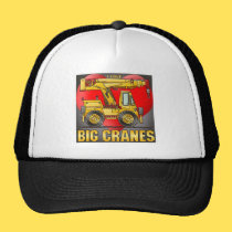 I Love Big Cranes Hat hats
