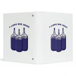 I Love Big Jugs Vinyl Binder