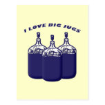I Love Big Jugs Postcards