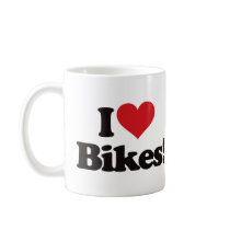 I Love Bikes! Coffee Mug