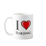 I Love Biking Coffee Mug