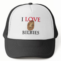 I Love Bilbies hats by tshirtshirts I Love Bilbies hats