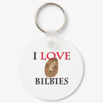 I Love Bilbies keychains by tshirtshirts I Love Bilbies keychains