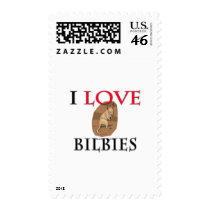 I Love Bilbies postage by tshirtshirts I Love Bilbies postage