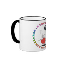 I LOVE BILLIARDS ASL SIGN LANGUAGE MUG