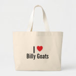 I love Billy Goats Canvas Bag