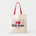 I Love Billy Goats Canvas Bags