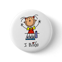 I Love Bingo buttons
