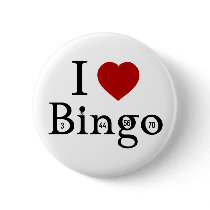 I Love Bingo Pins