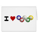 I Love Bingo cards by Aun_T_A I Love Bingo cards