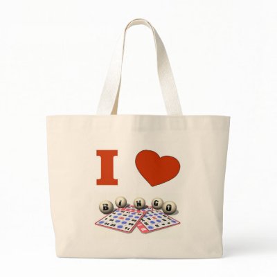 I Love Bingo Classic Tote Bag by vegasdusoleil