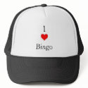 i love bingo hats by FancyKid i love bingo hats