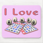 I Love Bingo Mousepad