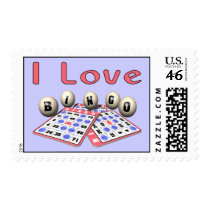 I Love Bingo Stamp