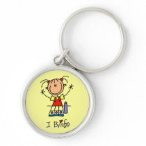 I Love Bingo Tshirts and Gifts Keychain