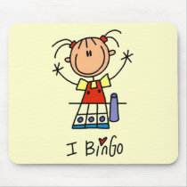 I Love Bingo Tshirts and Gifts Mouse Mats
