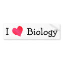 I Love Biology bumper stickers by definingyou I Love Biology bumper stickers