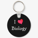 I Love Biology keychains by definingyou I Love Biology keychains