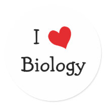 I Love Biology stickers