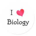 I Love Biology stickers by definingyou I Love Biology stickers