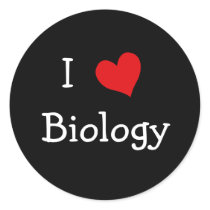 I Love Biology stickers