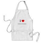 I Love BIOMEDICAL ENGINEERING Apron