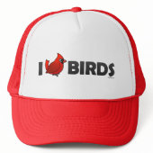 I Love Birds Trucker Hat