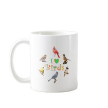 I LOVE BIRDS MUG