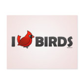 I Love Birds Card