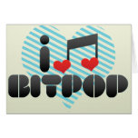 I Love Bitpop cards