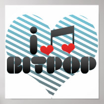 I Love Bitpop Print