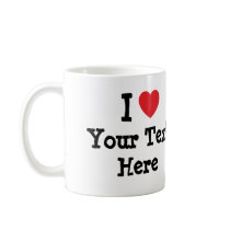 I love Black Eyed Peas heart T-Shirt mugs