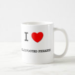 I Love BLACK-FOOTED FERRETS Coffee Mugs