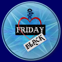 I Love Black Friday Magnets buttons