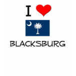I Love Blacksburg South Carolina t-shirts