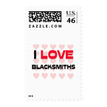 I LOVE BLACKSMITHS postage