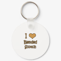 I Love Blended Scotch keychains