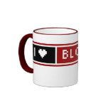I love Blogging Blog Button Mug