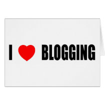 I Love Blogging Cards