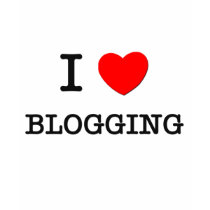 I LOVE BLOGGING t-shirts by ilovemyshirt I LOVE BLOGGING t-shirts
